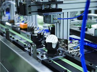 Automatic assembly and test line