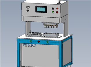 Automatic capping machine for blood glucose test paper