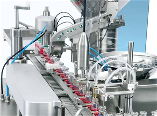 Bottle tube reagent filling, capping and labeling equipment (lh-710b)